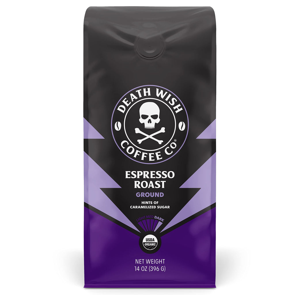 Organic Espresso Roast Ground Coffee 14 oz L414
