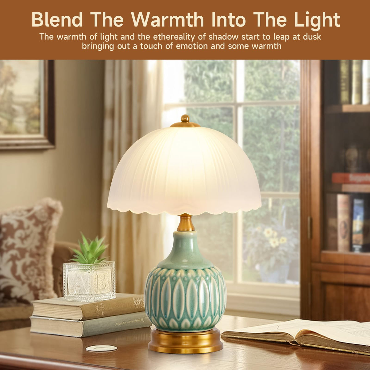Ceramic Retro Table Lamp S523459