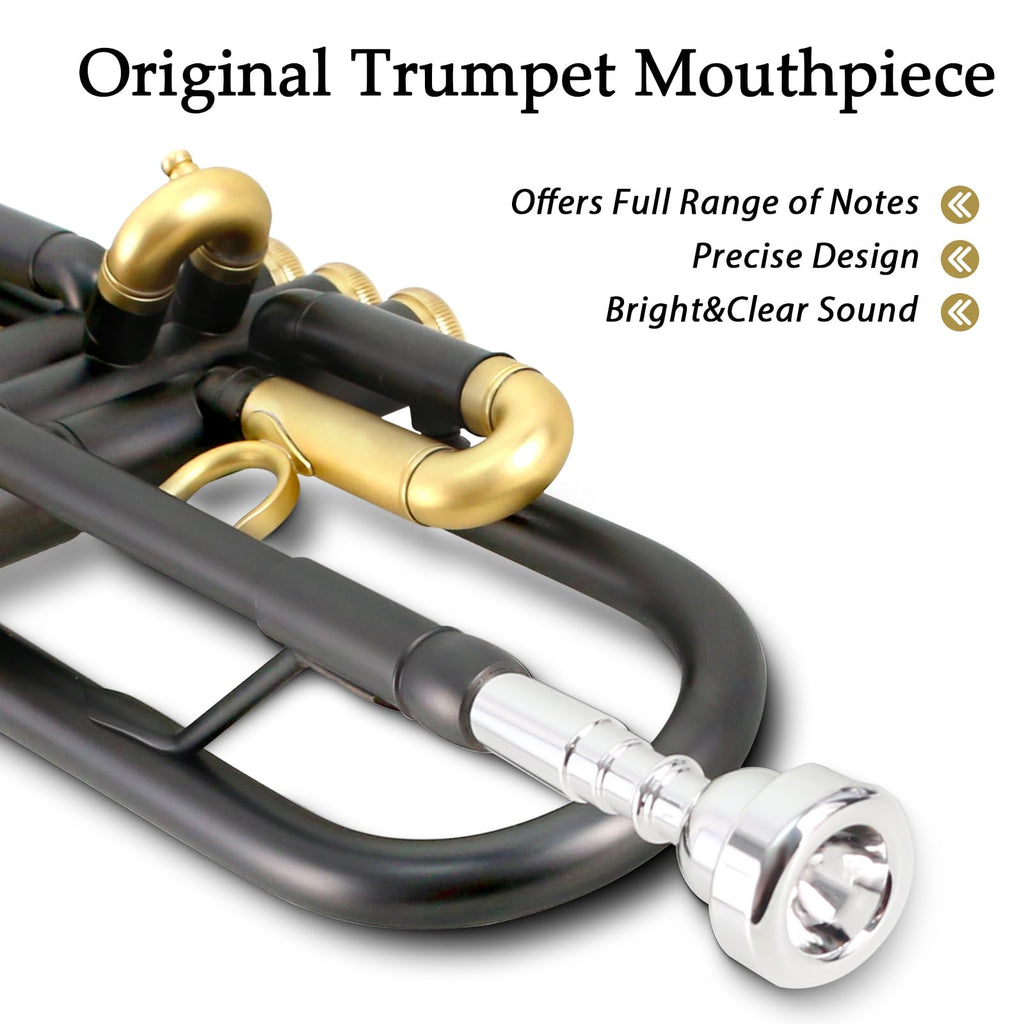 Bb Brass Trumpet Set with Case & 7C Mouthpiece B506533