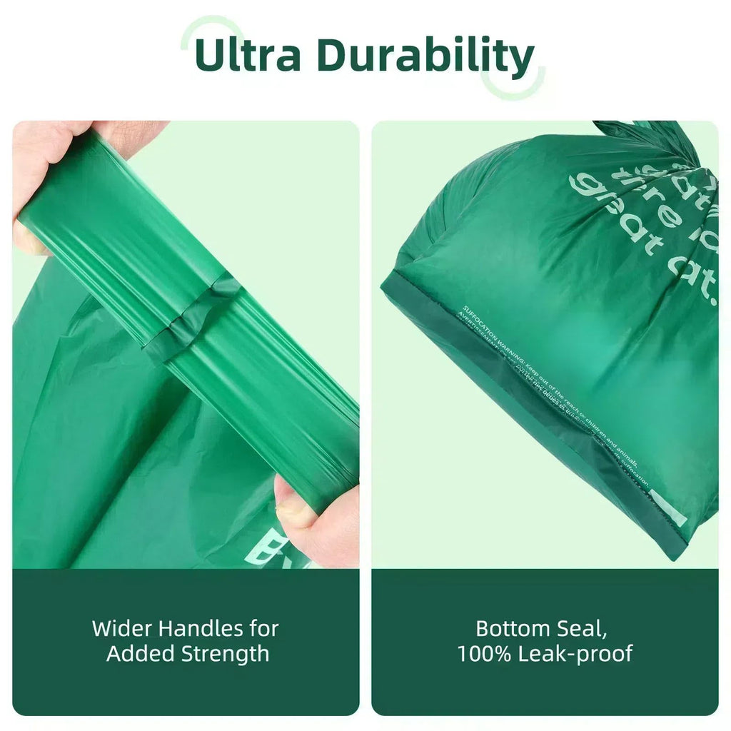 125 Count Large Unscented Cat Poop Bags with Handles I8754
