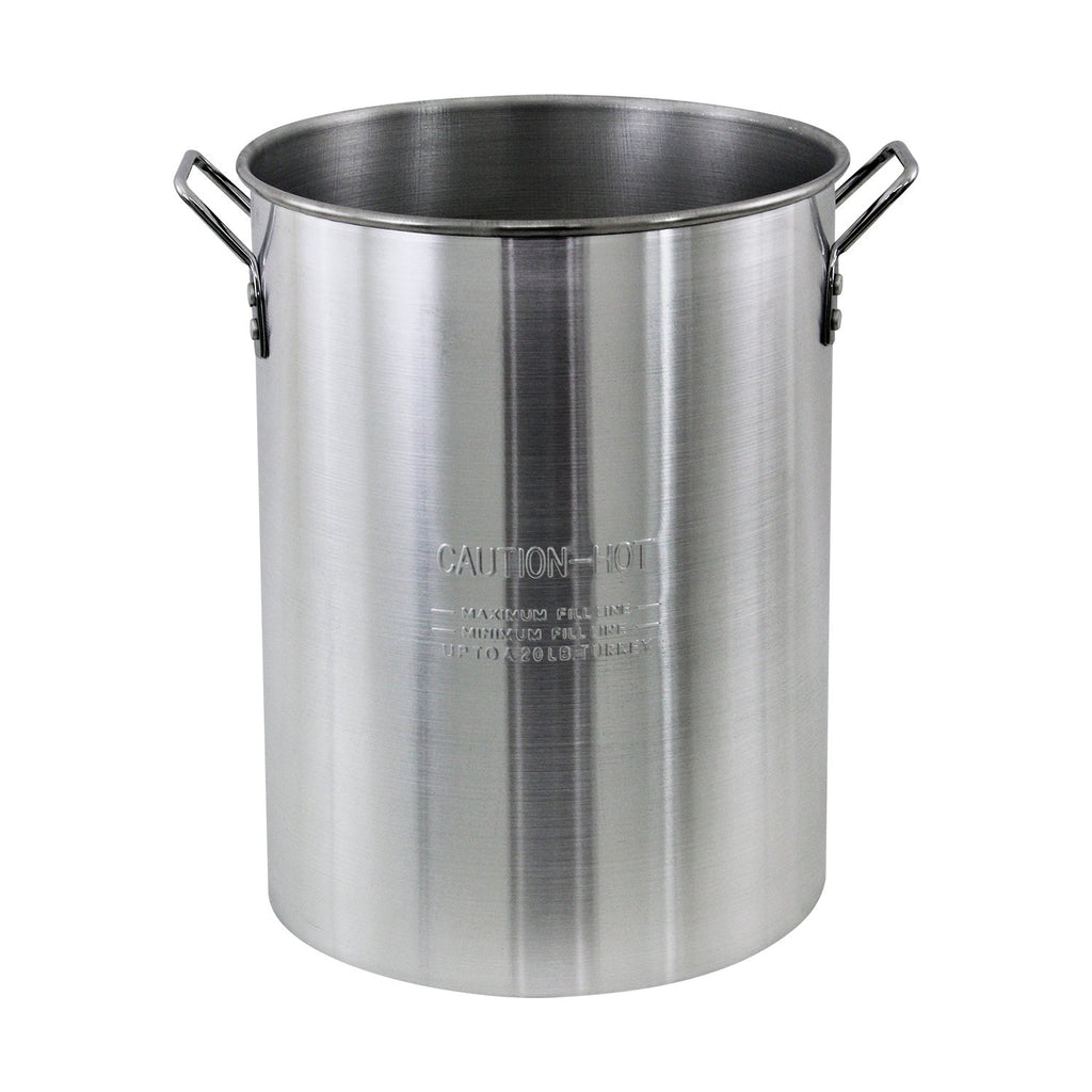 Aluminum 30 Quart Stock Pot with Strainer Basket R133946