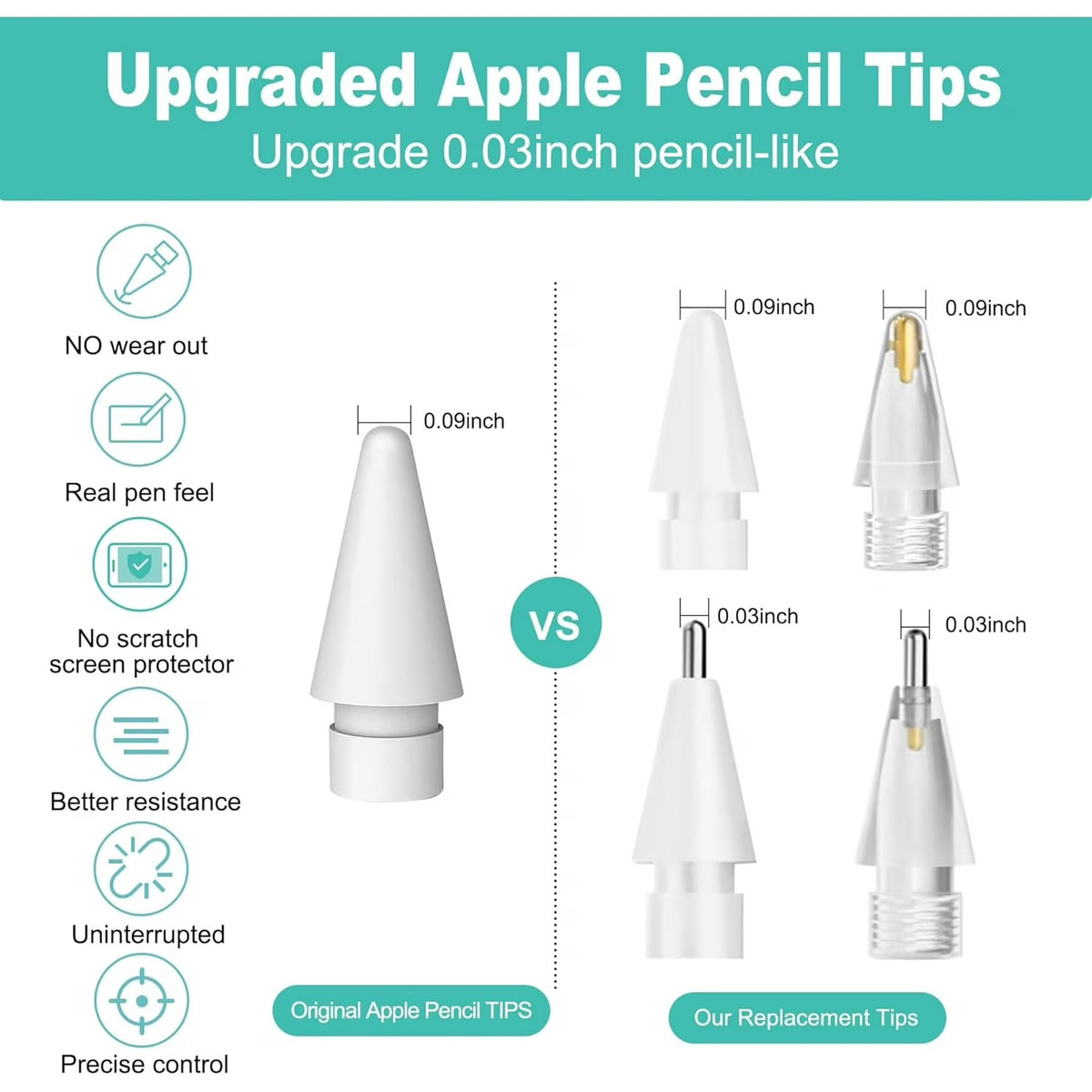 White Stylus Tips B68787