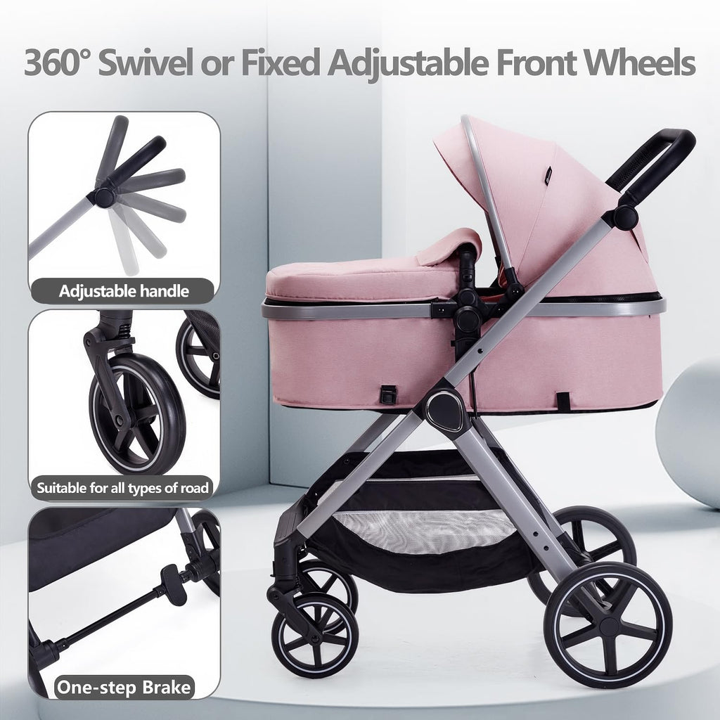 2 in 1 Convertible Baby Stroller Y1155