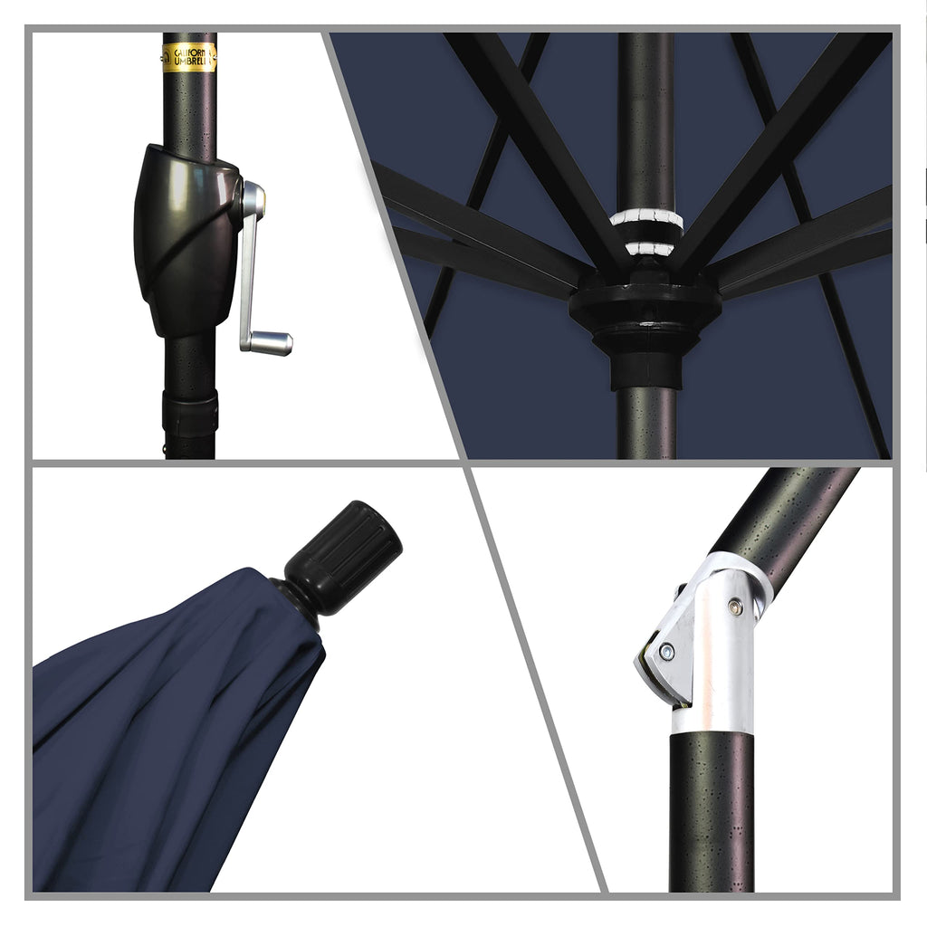 9' Round Aluminum Market Patio Umbrella X87017