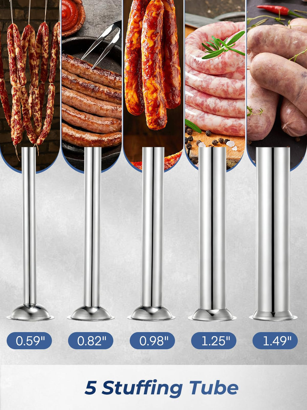 33LBS Stainless Steel Sausage Stuffer R9440