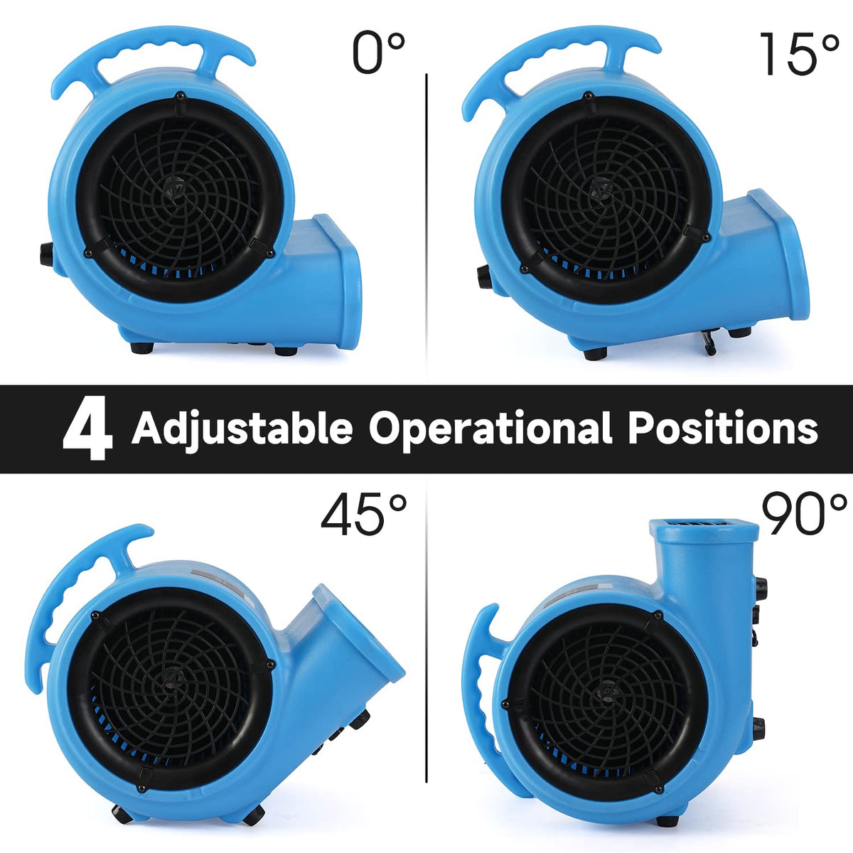 1/2 HP Carpet Dryer Air Blower Fan X90890