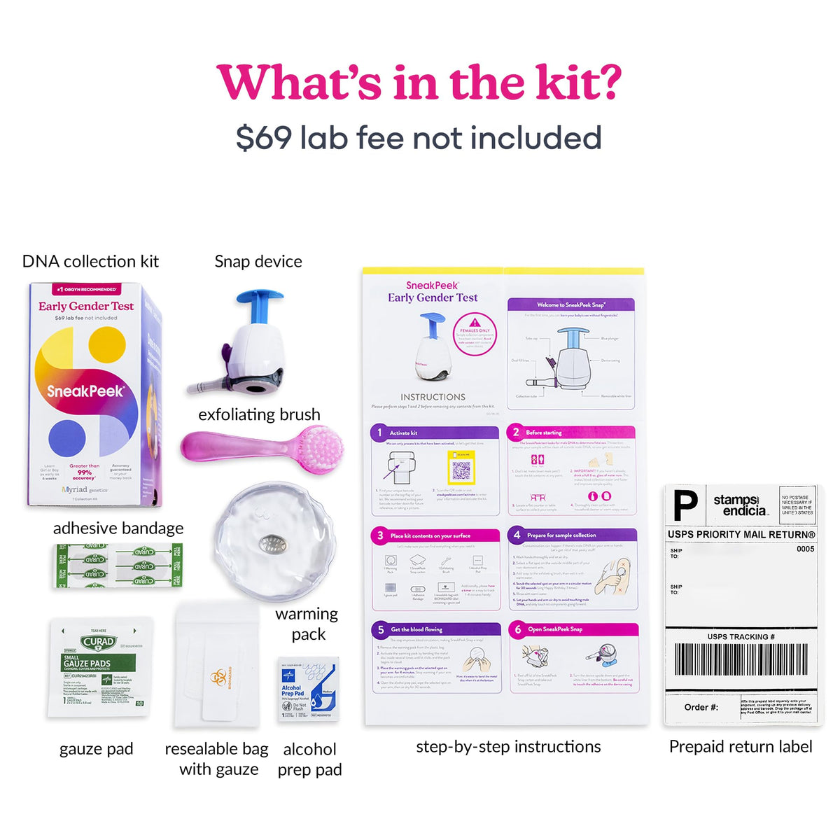 6-Week Early Gender Test Kit M9740