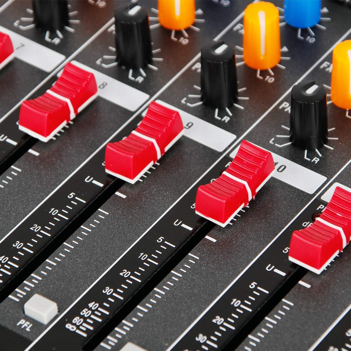 12 Channel Black USB Audio Mixer J679