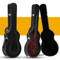 42-Inch Hard Electric Guitar Case with Lock Latch, Black Z493