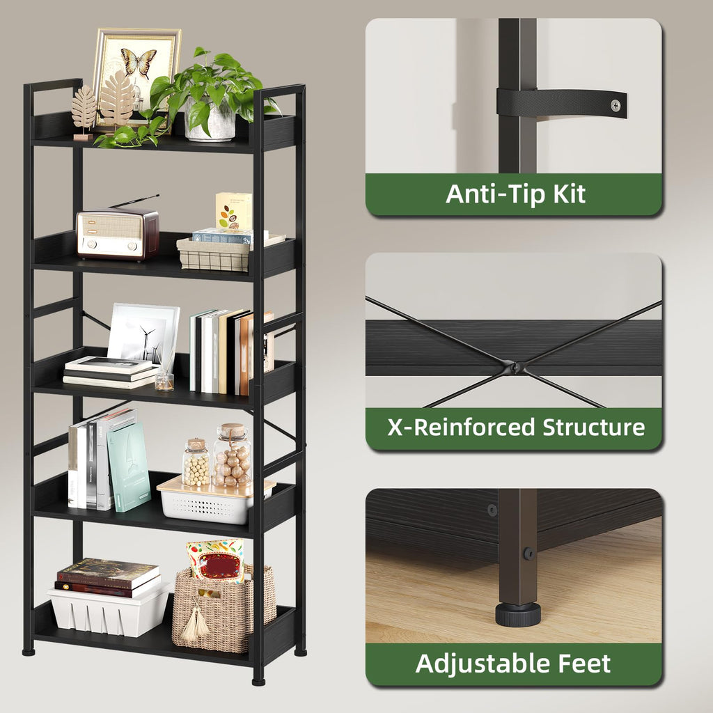 5 Tier Bookshelf Z54635