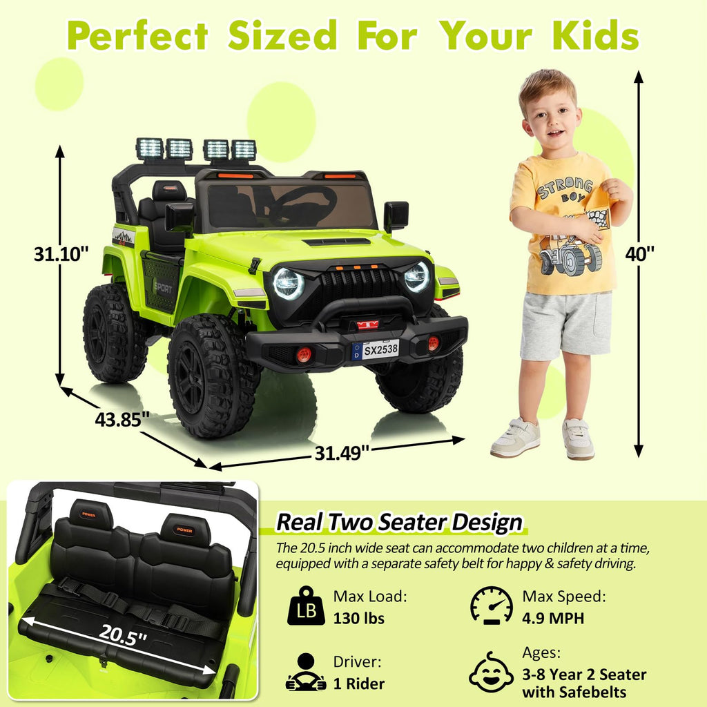 24V 2 Seaters Battery Powered Ride on Car U76219