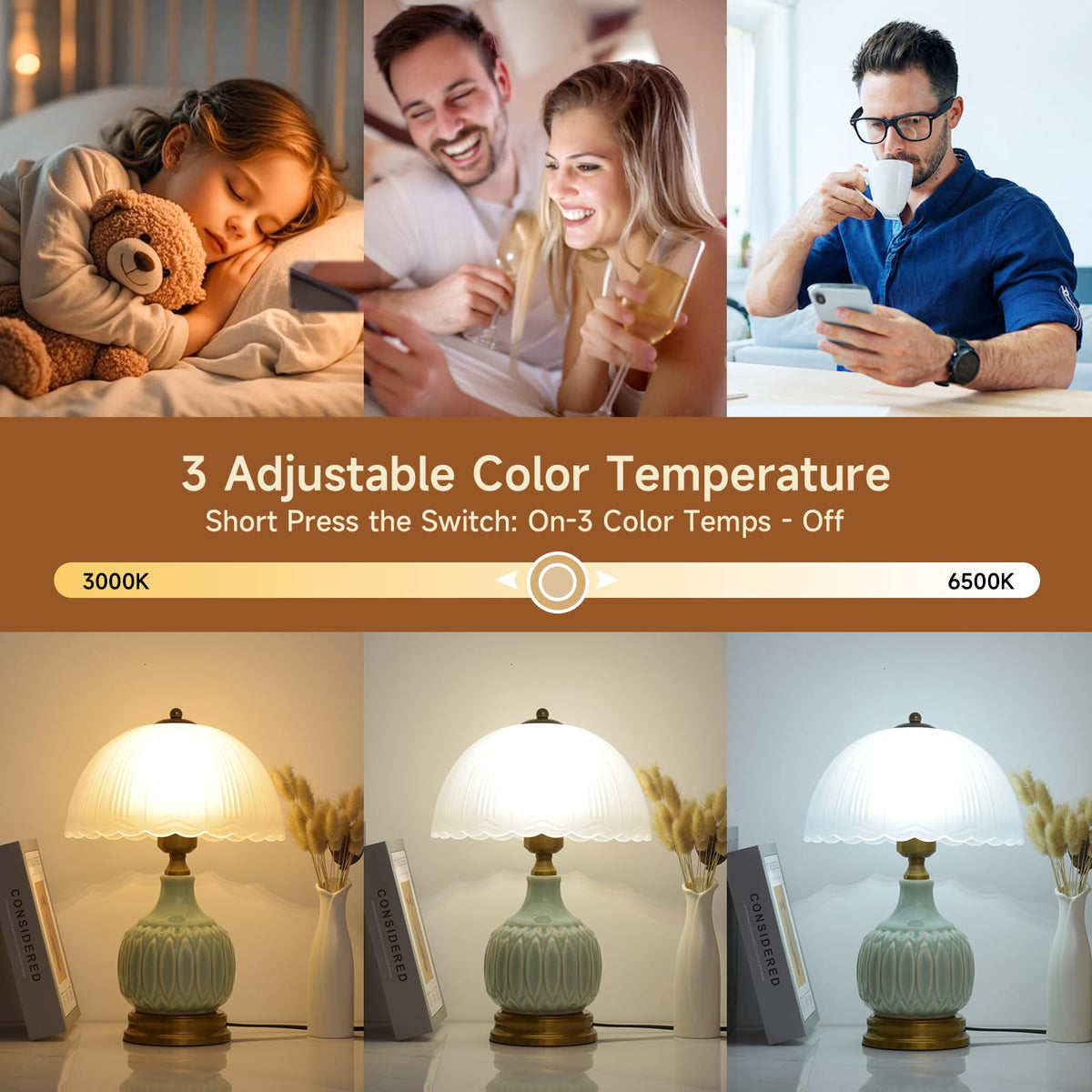 Ceramic Retro Table Lamp S523459