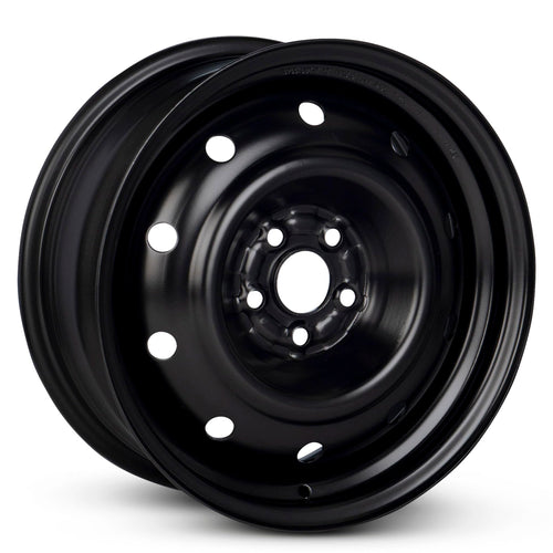 16 Inch Black Steel Rim T19500