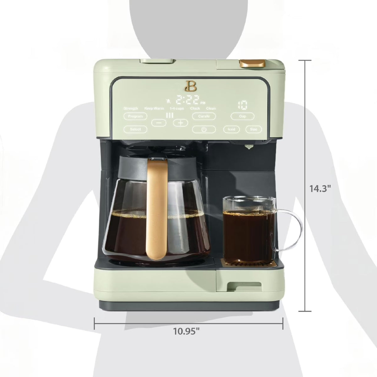12-Cup Programmable Coffee Maker K219165