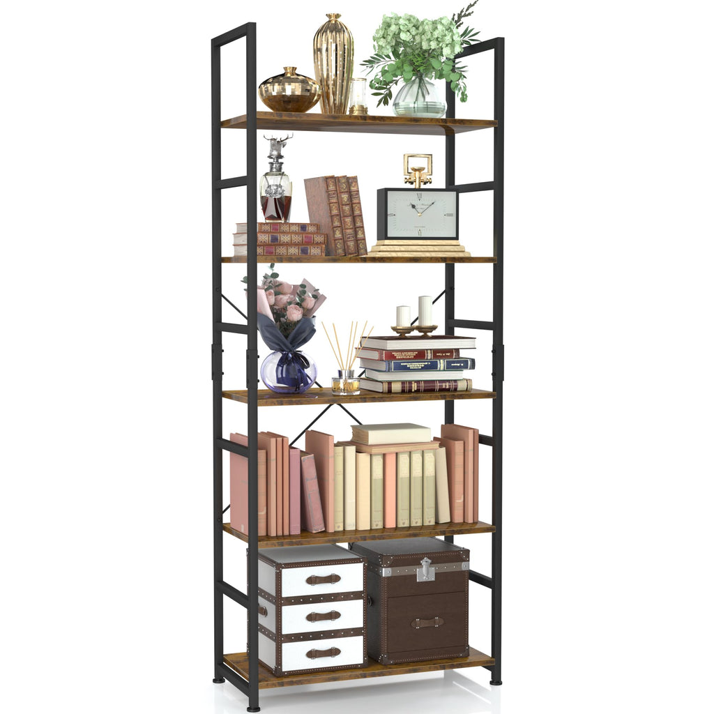 5 Tier Freestanding Bookshelf A44379