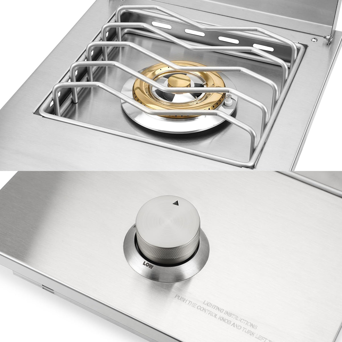 Built-In Propane Gas Side Burner Z64603