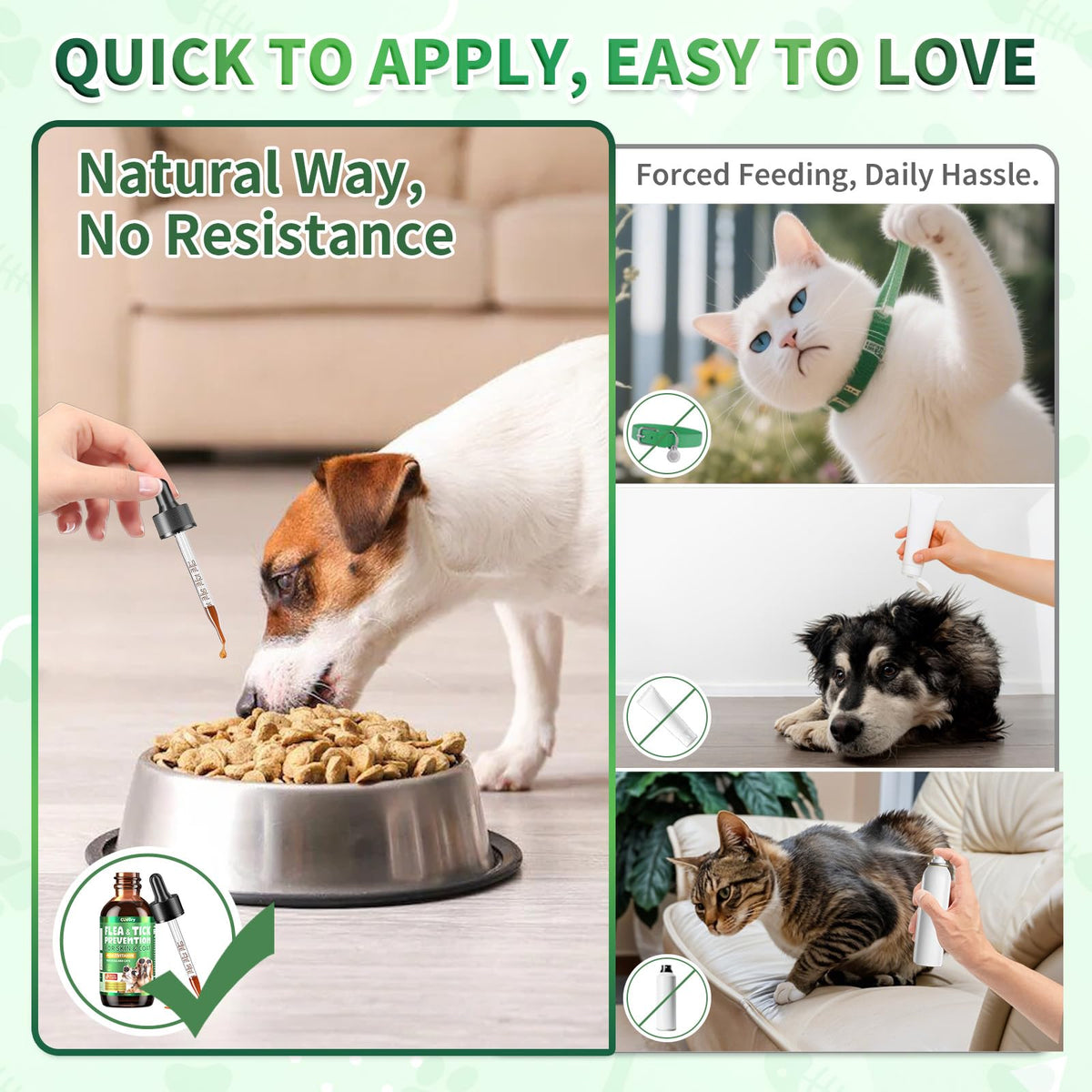 Oral Flea Drops with Multivitamins E8111