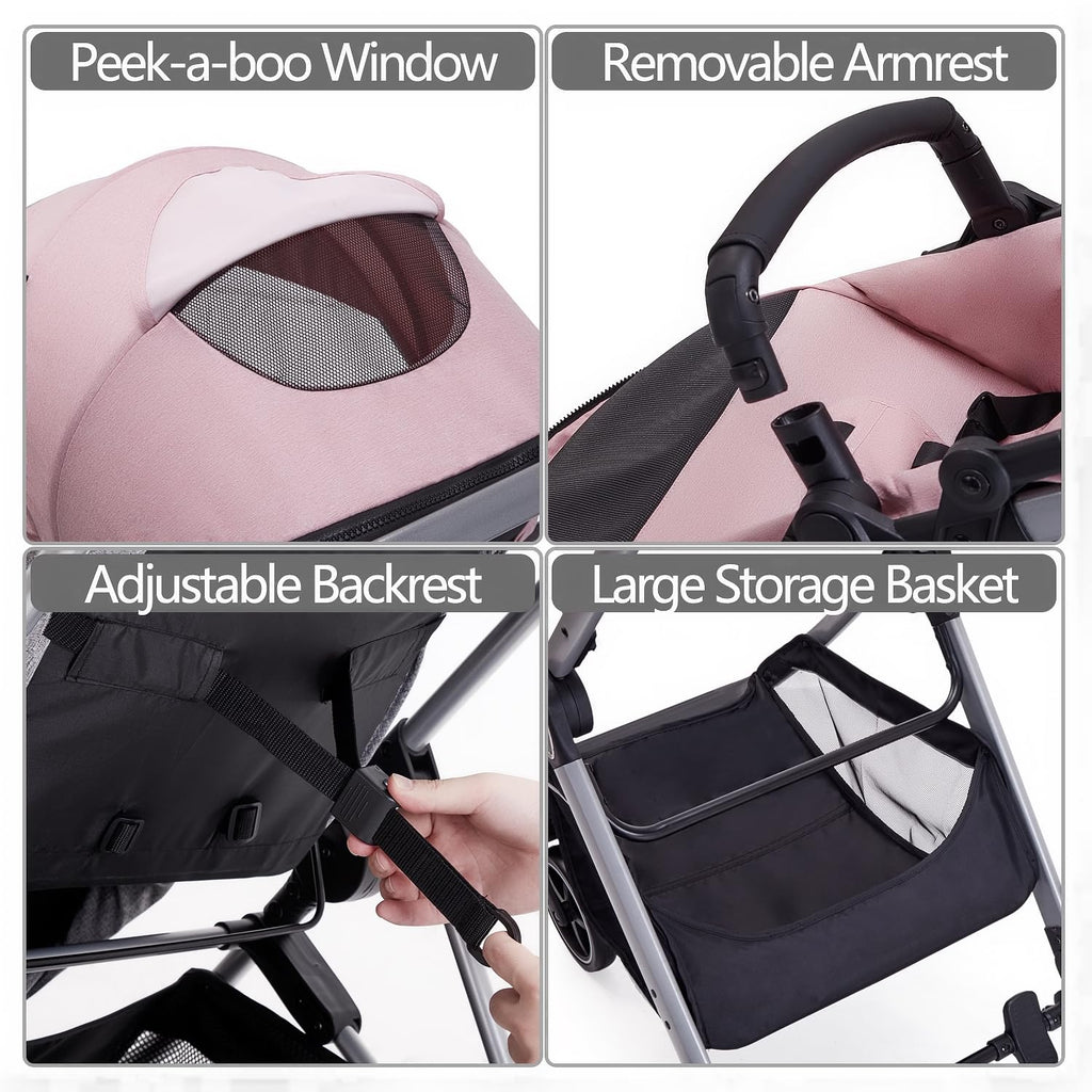 2 in 1 Convertible Baby Stroller Y1155