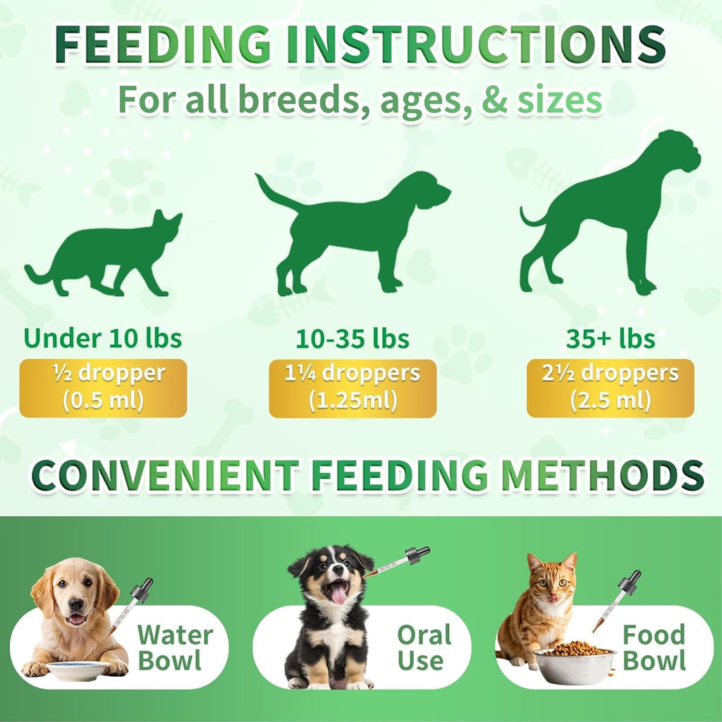 Oral Flea Drops with Multivitamins E8111