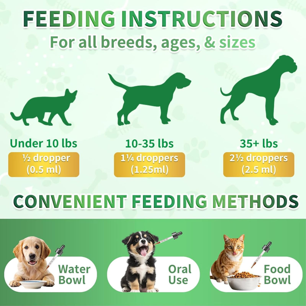 Oral Flea Drops with Multivitamins E8111
