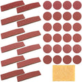 4x36 Inch Aluminum Oxide Sanding Belts and 6 Inch No-hole Sanding Discs E6616