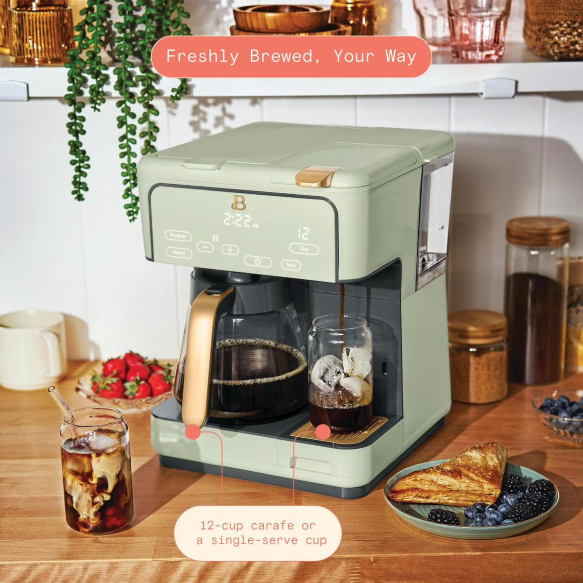 12-Cup Programmable Coffee Maker K219165