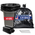 65 Gallon Heavy Duty Trash Bags Q2736