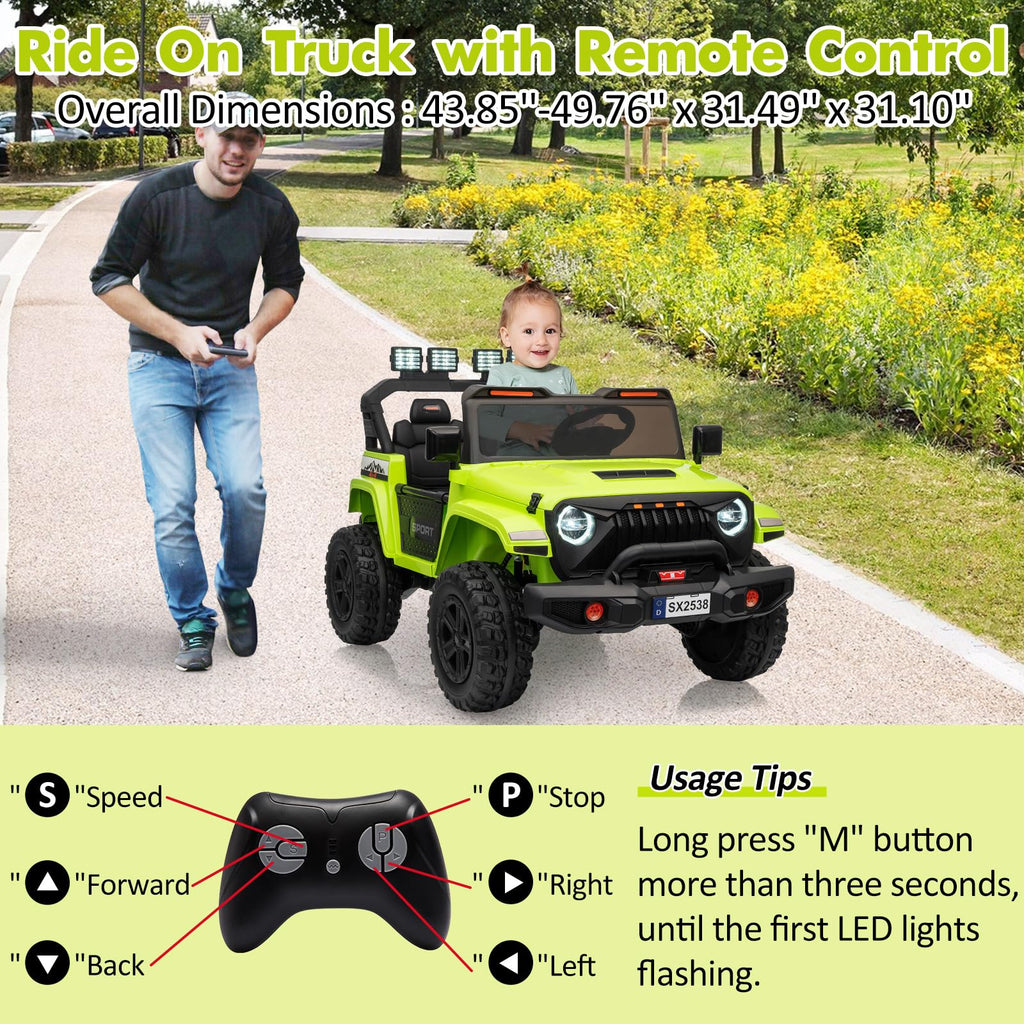 24V 2 Seaters Battery Powered Ride on Car U76219
