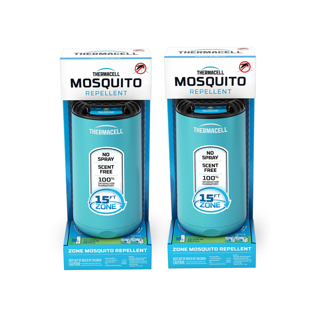 Mosquito Repeller with 24-Hour Refill & 6 Repellent Mats J871