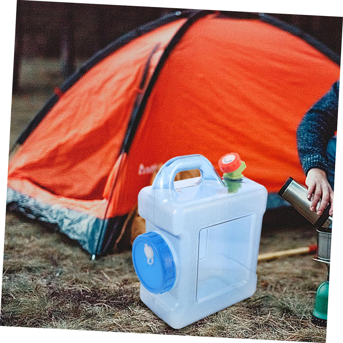 Portable 5L Blue Water Bucket Z362496