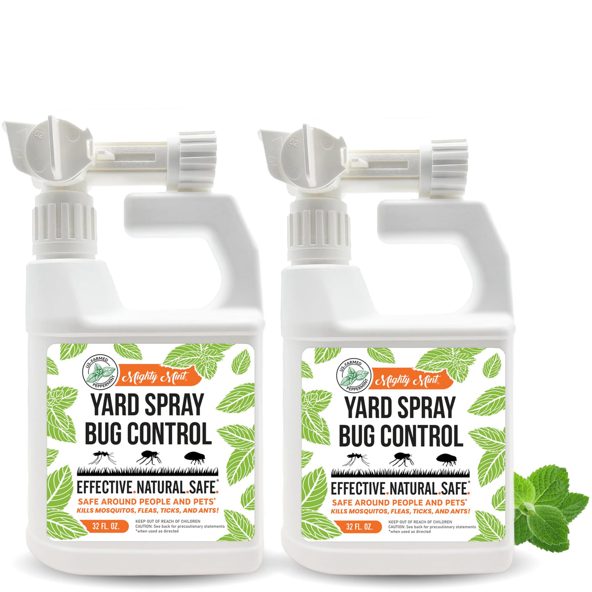 Peppermint Oil Lawn & Yard Bug Control Spray 32 oz Pack of 2 R549582