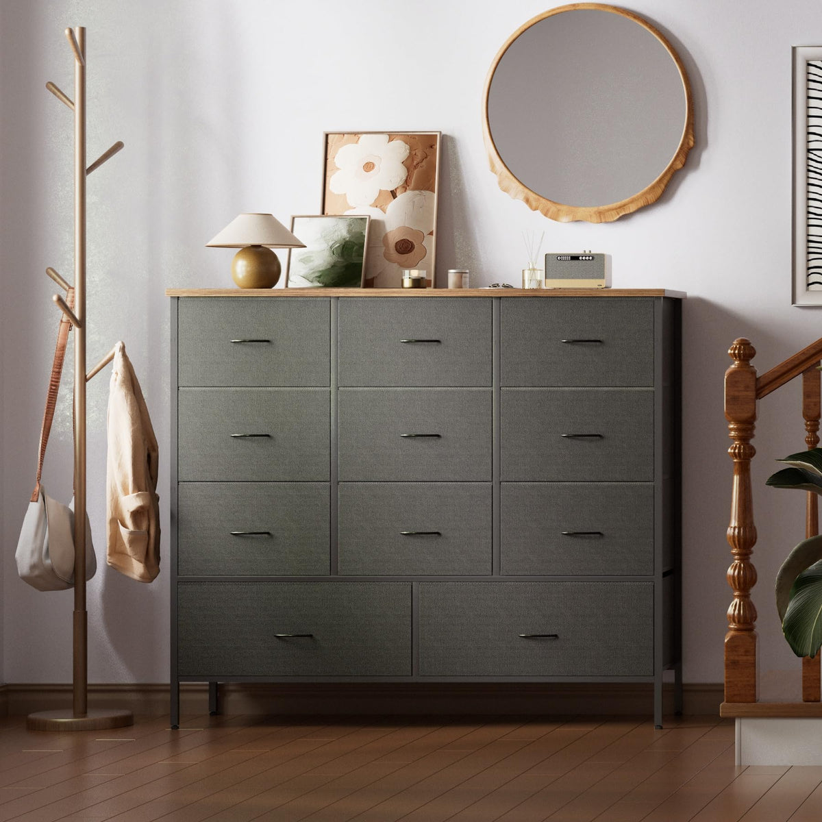 43.3" Wide 11 Drawer Dresser Q268595