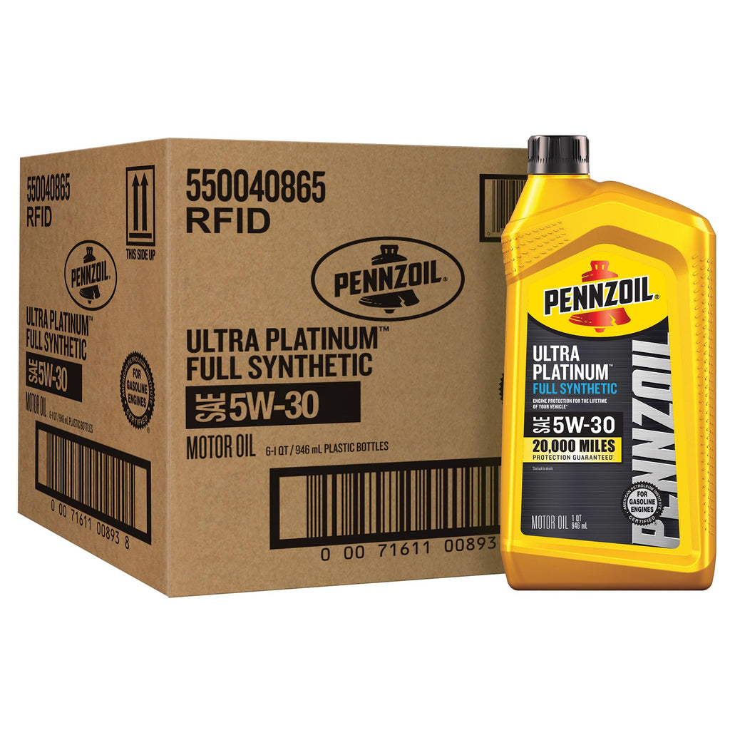 Full Synthetic 5W-30 Motor Oil, 1 Quart (6 Pack) G407947