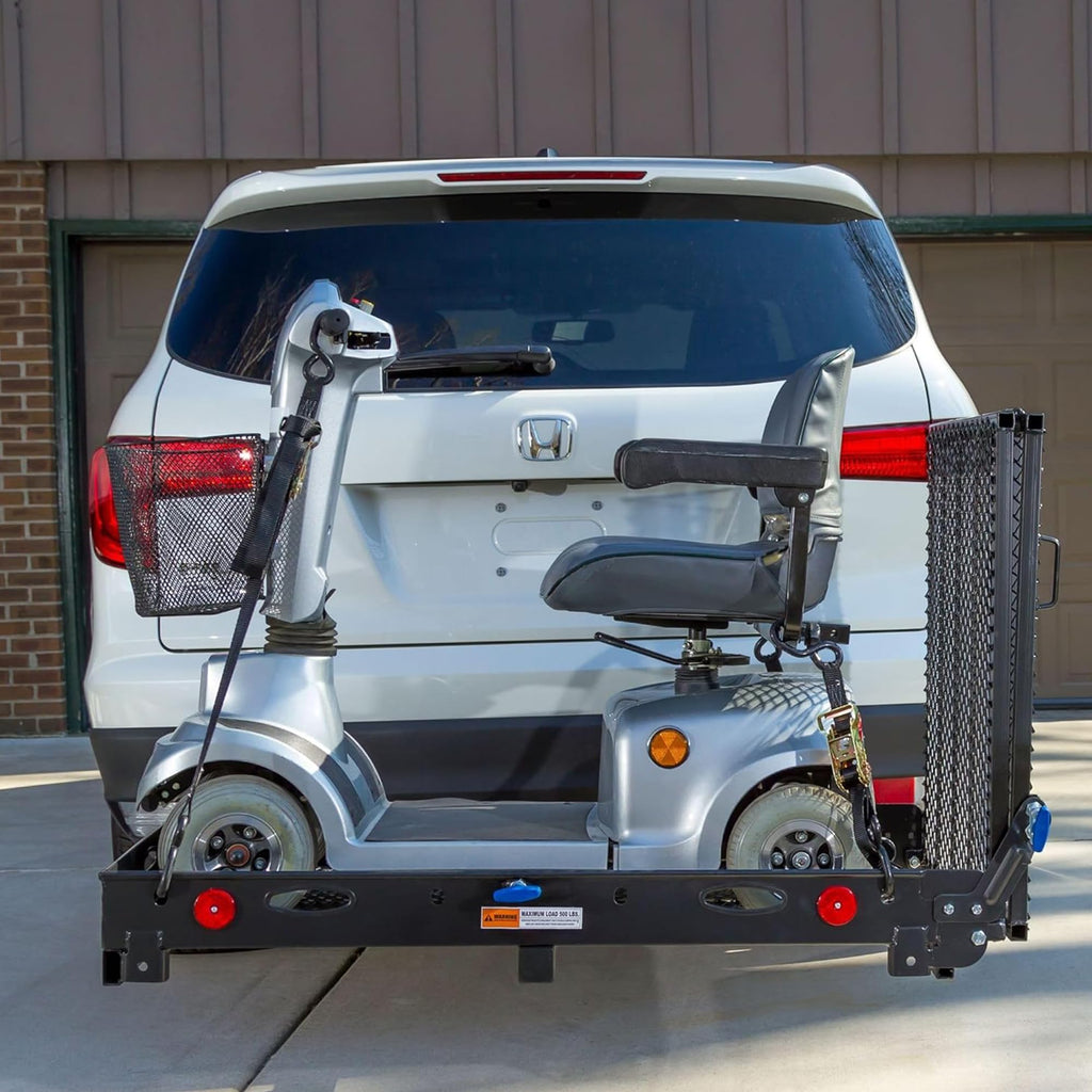 Folding Steel Wheelchair Scooter Carrier Y7138