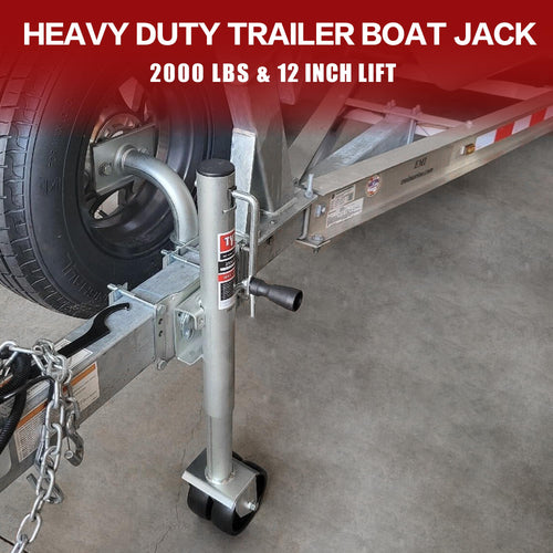 2000 lbs Boat Trailer Jack with Wheel C52234