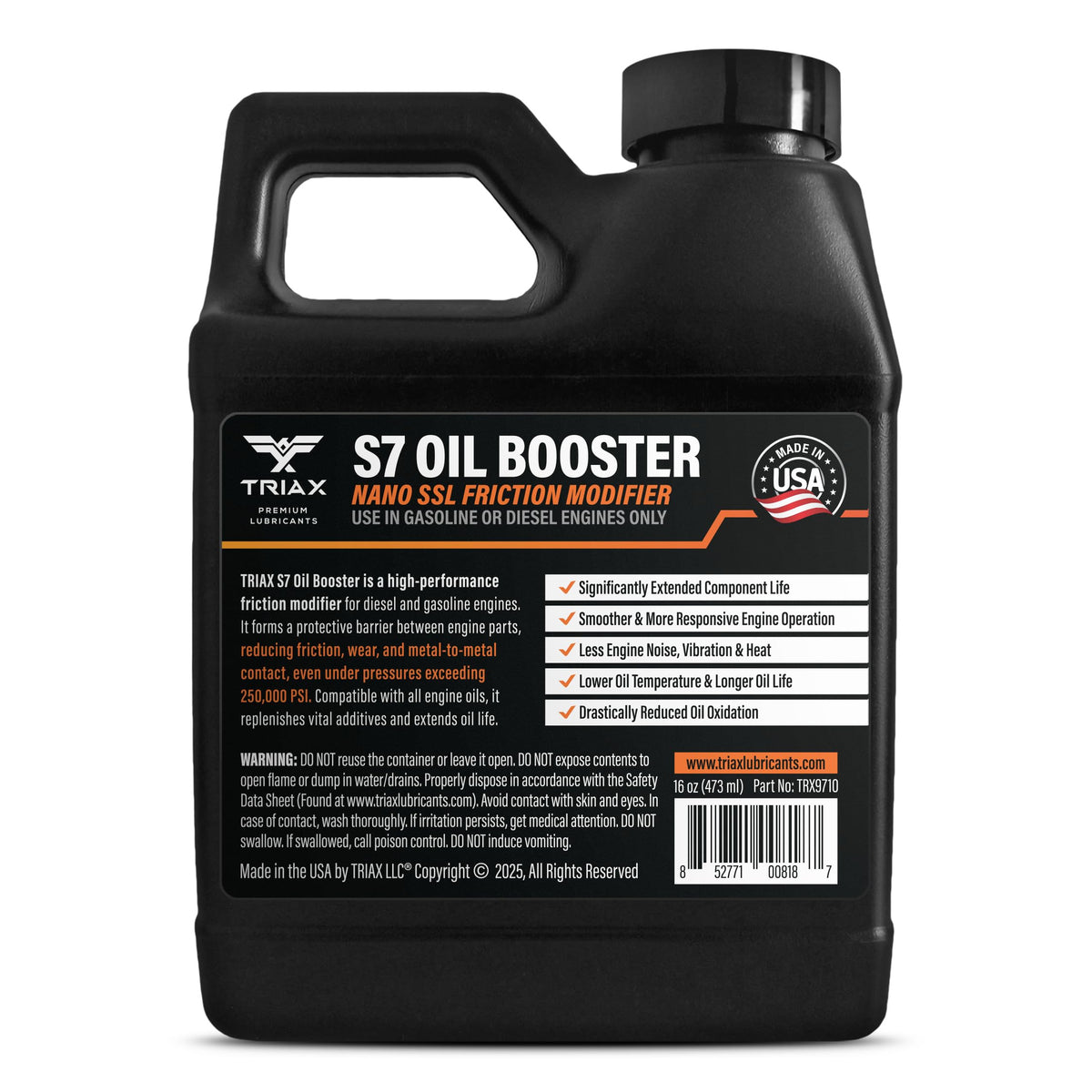 16 Ounce Synthetic Esters Based Friction Modifier G690109