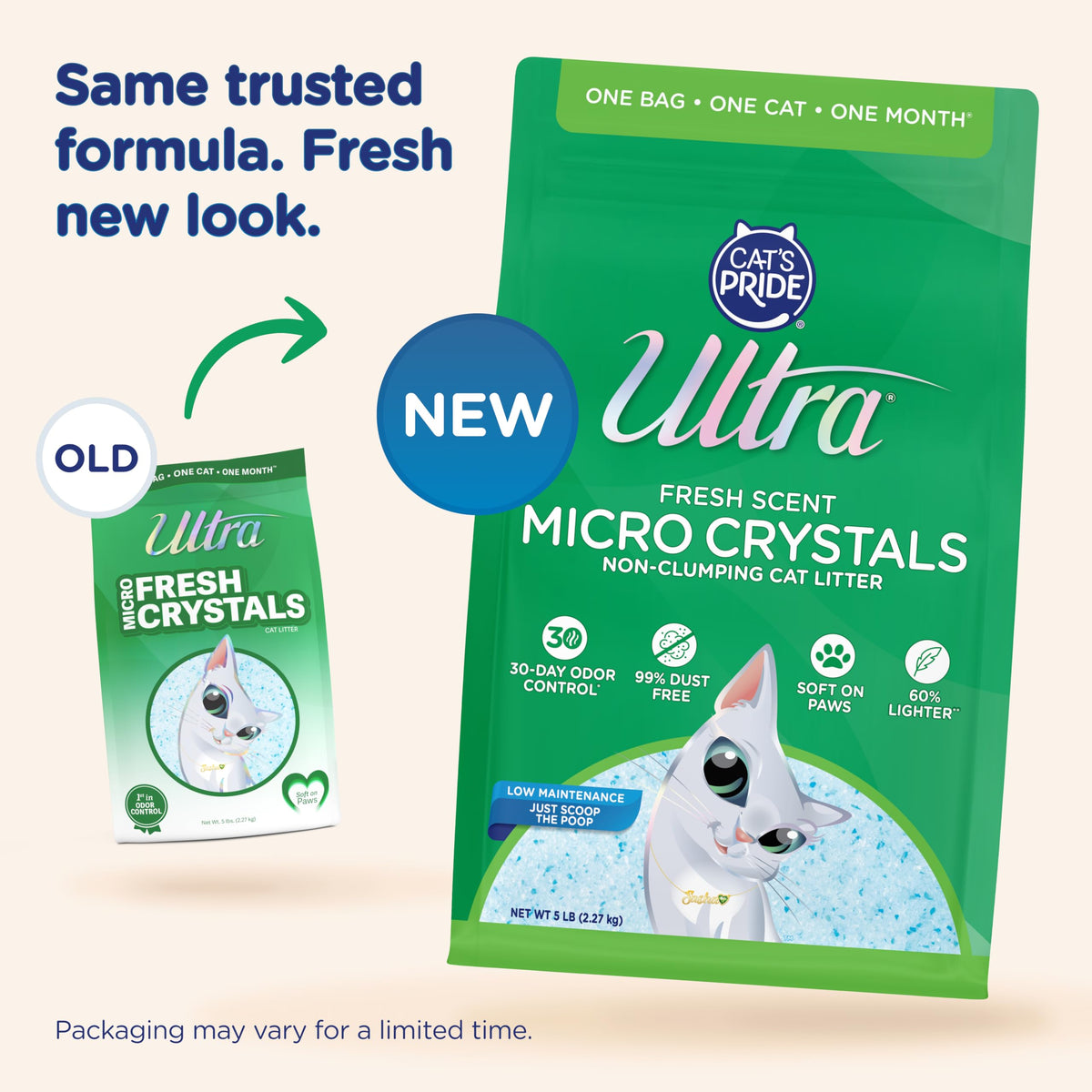 Fresh Scent Micro Crystals Litter 15lb Y155