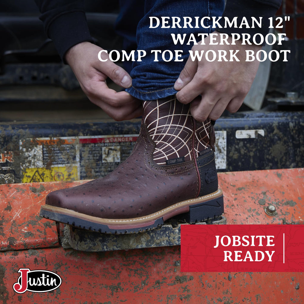 12" Waterproof Work Boots K7821