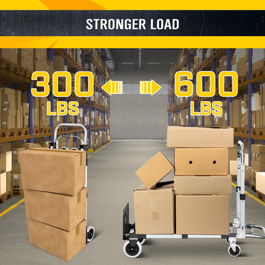 600lbs 3 in 1 Folding Hand Truck Dolly B61756