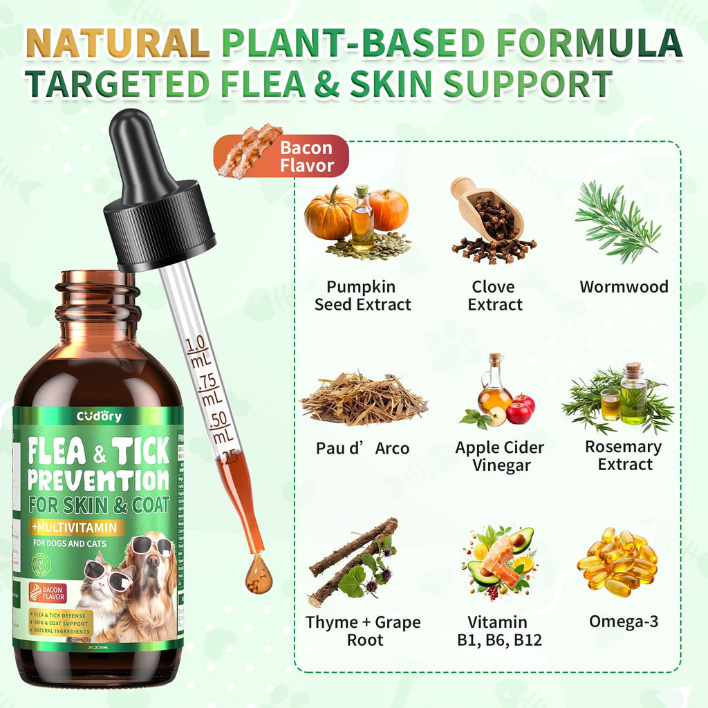Oral Flea Drops with Multivitamins E8111