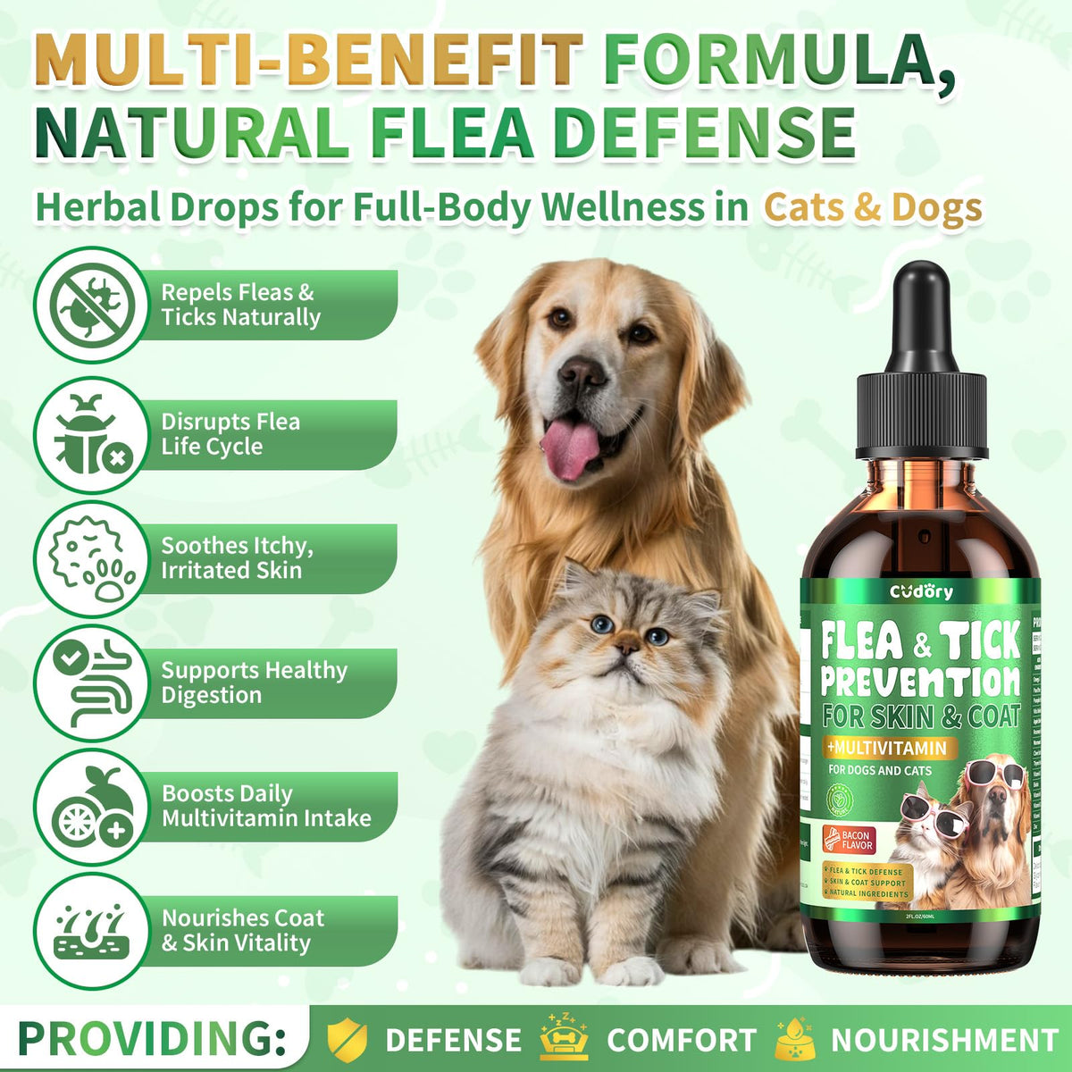 Oral Flea Drops with Multivitamins E8111