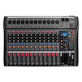 12 Channel Black USB Audio Mixer J679