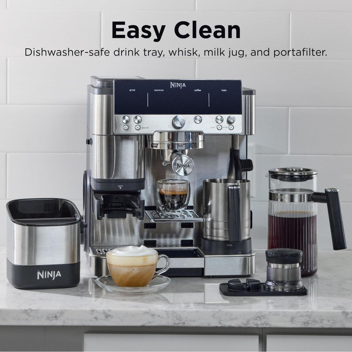 3-in-1 Espresso Drip Coffee & Cold Brew Machine H565058