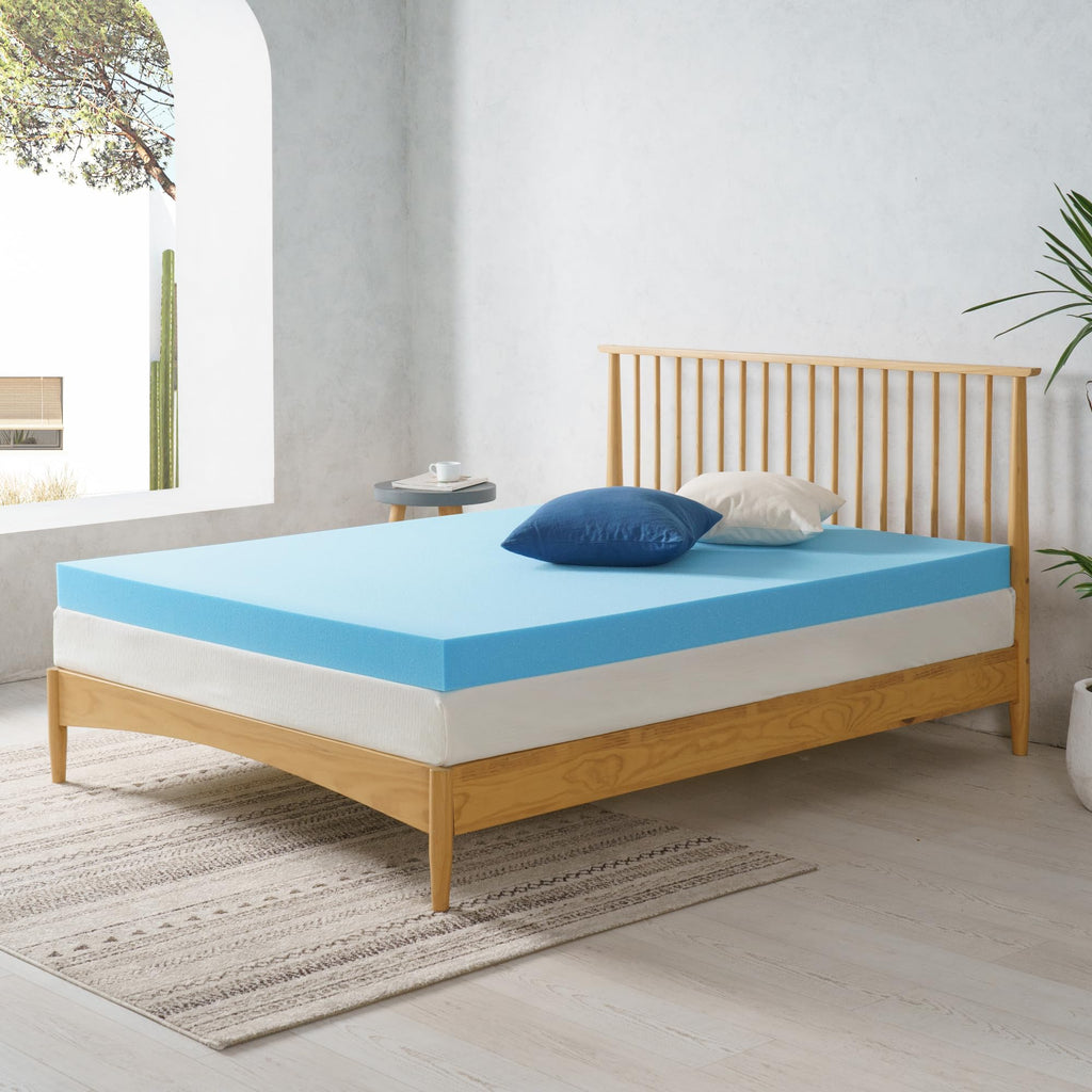 4 Inch Cooling Gel Memory Foam Mattress Topper, Twin P449895