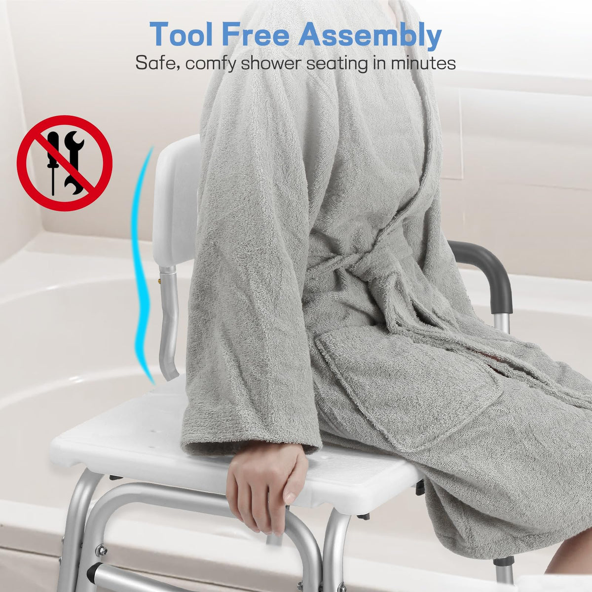 Tub Transfer Bench & Shower Chair G76959