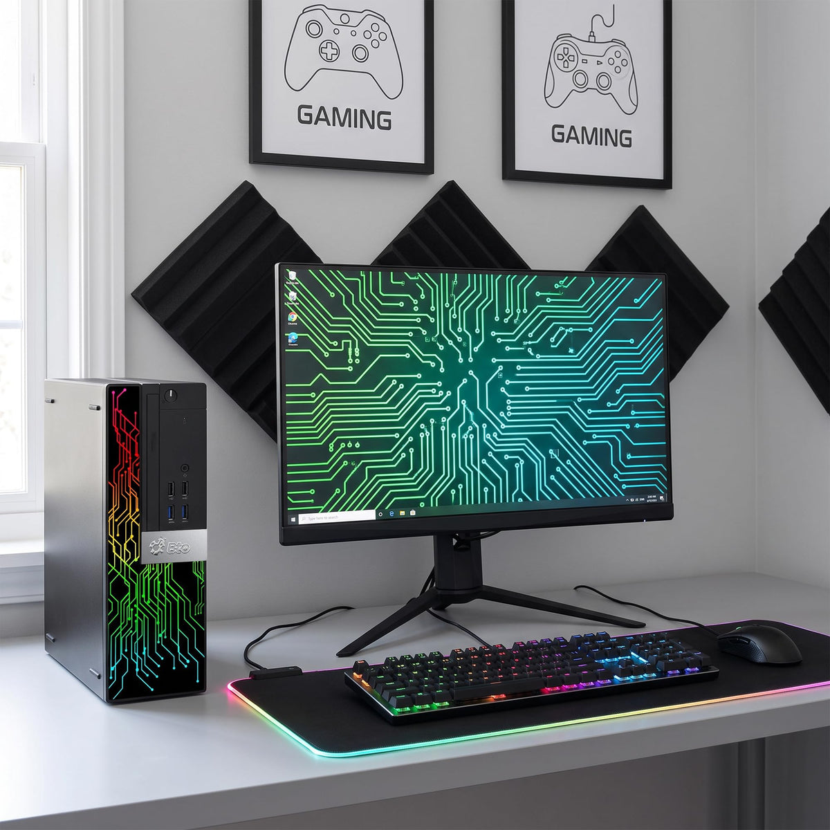 RGB Gaming Desktop PC Intel Core i5 GT 1030 2GB GDDR5 K871