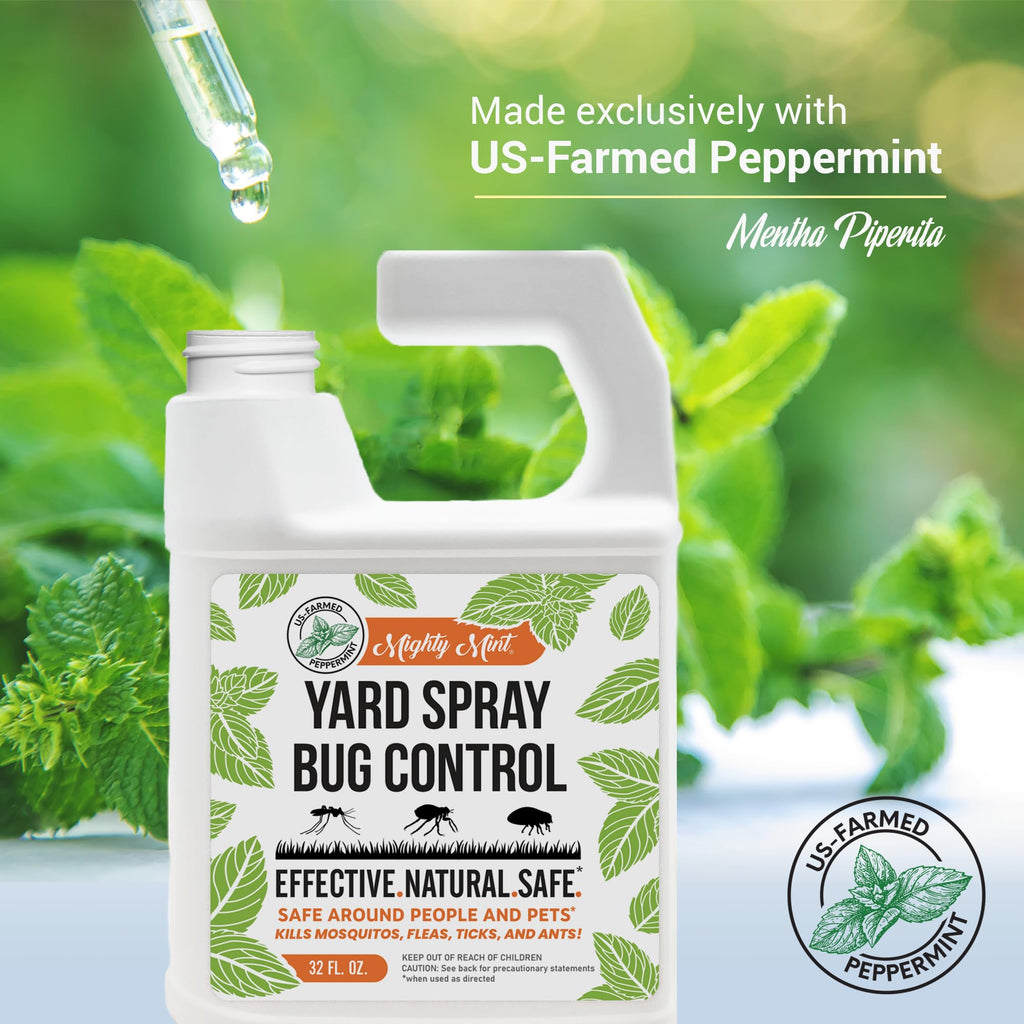 Peppermint Oil Lawn & Yard Bug Control Spray 32 oz Pack of 2 R549582