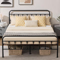Full Metal Platform Bed Frame with Headboard and Footboard N1950