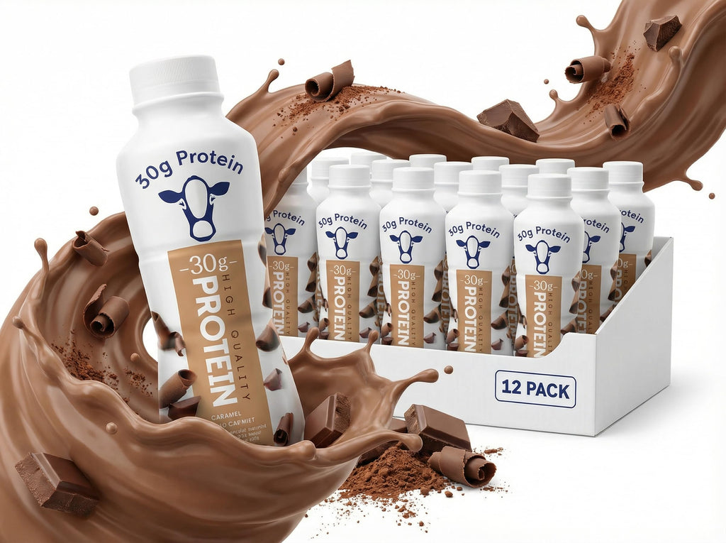 Chocolate High Protein Shake 30g Protein 12 Pack N178