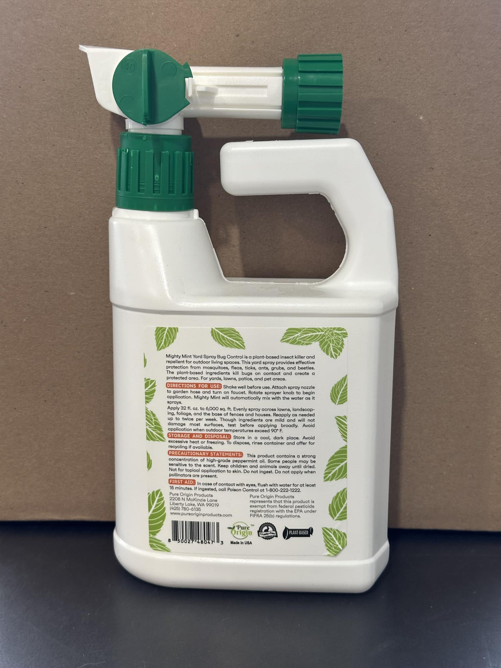 Peppermint Oil Lawn & Yard Bug Control Spray 32 oz Pack of 2 R549582